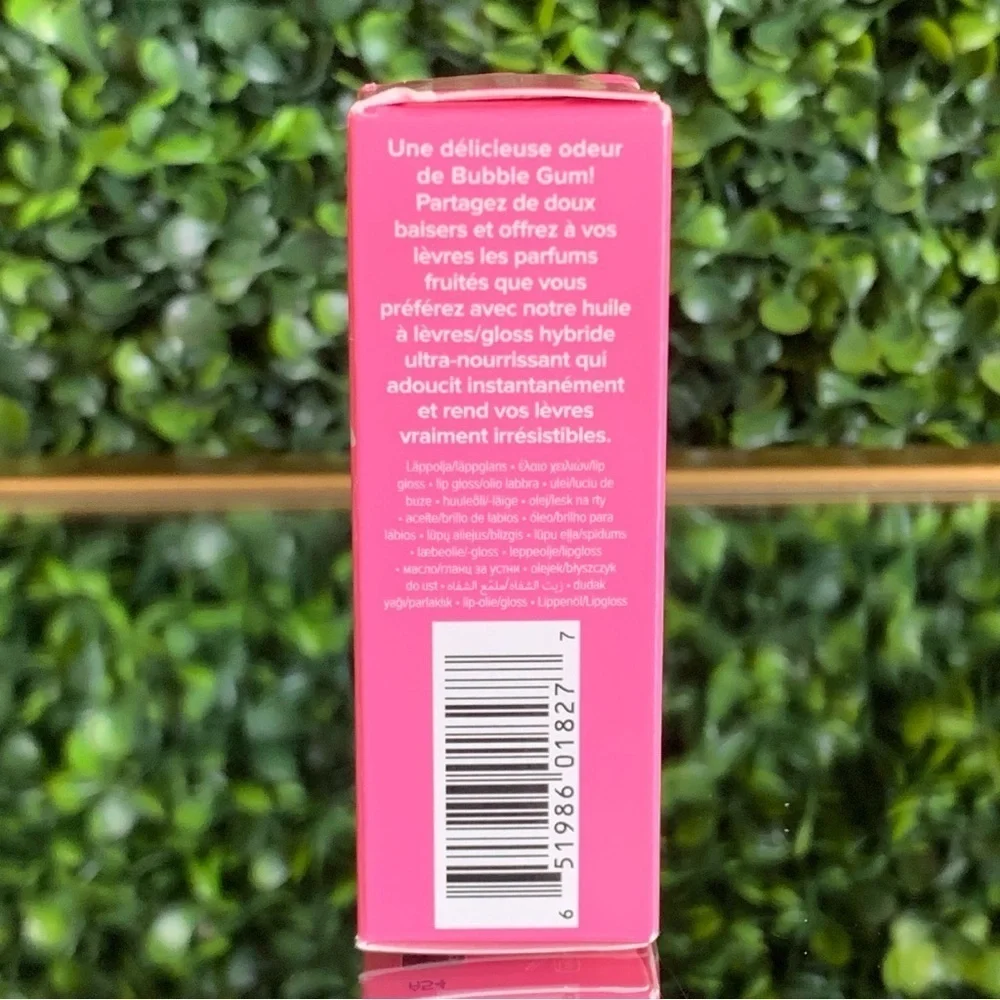 Too Faced BUBBLE GUM Kissing Jelly Gloss | NEW | Hydrating Lip Oil Gloss